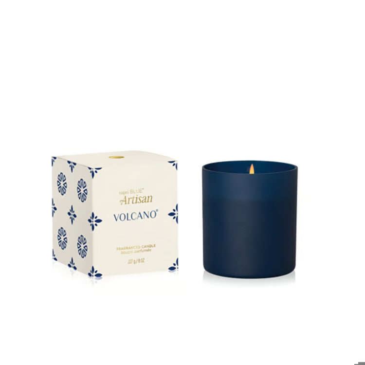 Capri Blue Artisan Terrazza Velluto Boxed Tumbler Candle - Volcano