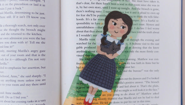 Wizard of Oz Dorothy Transparent Bookmark