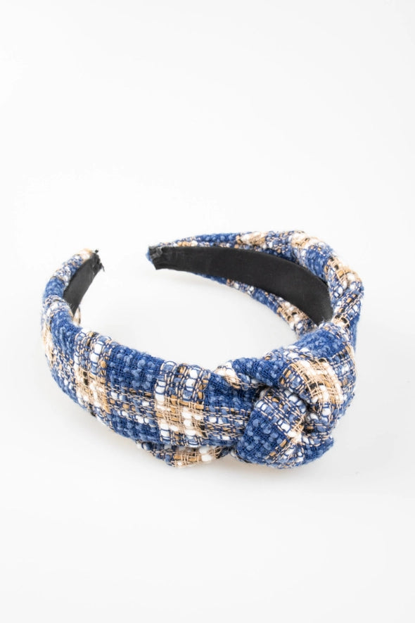 Tweed Knot Headband