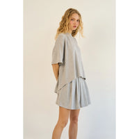 Soft Modal Pleated Set