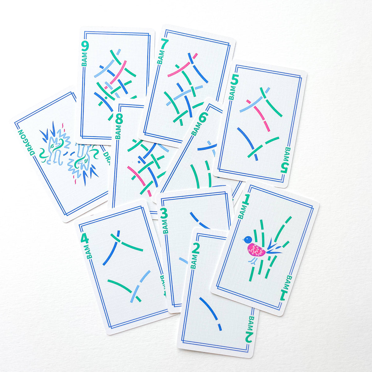 Mahjong - Modern Playing Card Deck