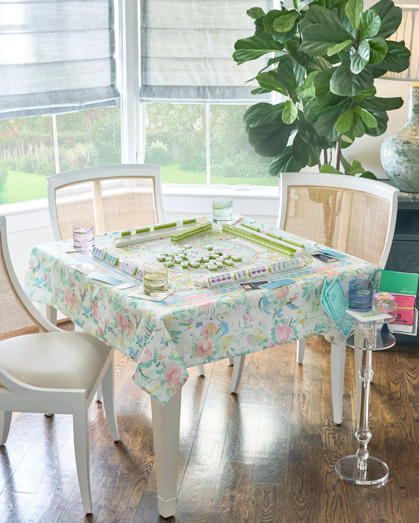 Aristocrat Tablecloth Instructional Mahjong Tablecloth