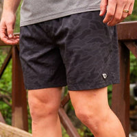 Athletic Shorts - Black Camo - Black Liner