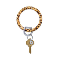 Silicone Big O® Key Ring - Cheetah