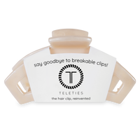 TELETIES - Open Hair Clip | Large | Soft Surf