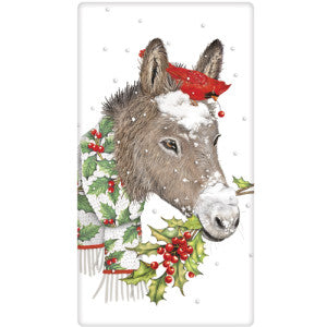 Holly Donkey Bagged Towel