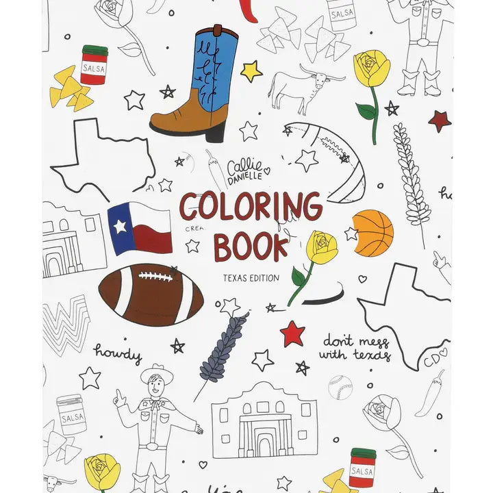 Texas Coloring Book