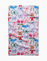 Geometry - Bows Tea Towel