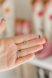 Screwback Stud Earrings - Tulip Cowgirl Boot