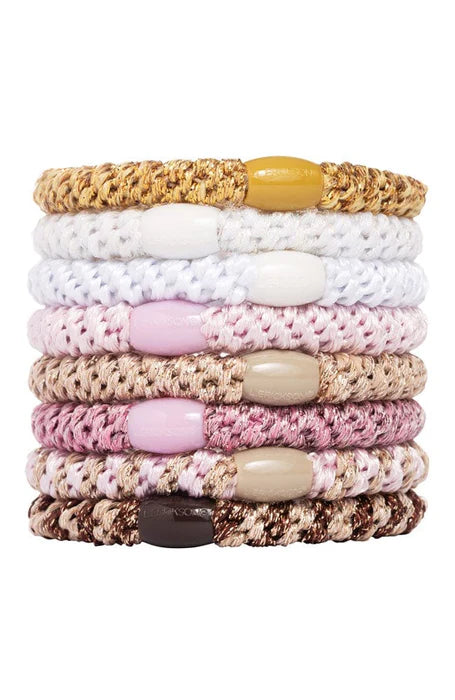 Grab & Go Ponytail Holders, 8 Pack Hair Ties