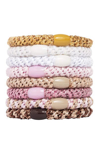 Grab & Go Ponytail Holders, 8 Pack Hair Ties