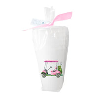 Golf Cart Frosted Cup