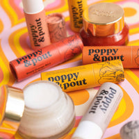 Poppy & Pout - Lip Balm, Blood Orange Mint