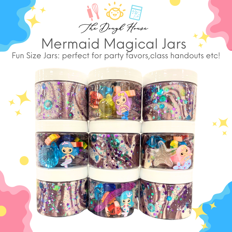 The Dough House - Fun Size Mermaid Magical Jars
