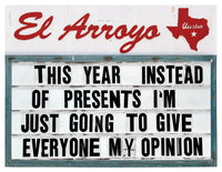 El Arroyo 2024 Calendar of Signs