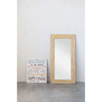 Wood Wall Décor "Welcome To The Porch"