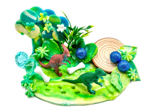 Dinosaur Sensory Dough Jar