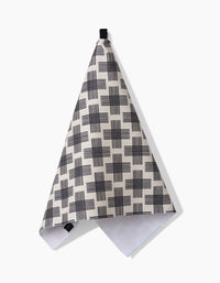 Geometry - Cross Hatch Tea Towel