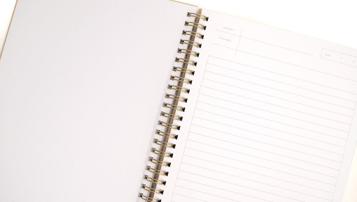 Church Notes Co. - Notebook - Dove Grey