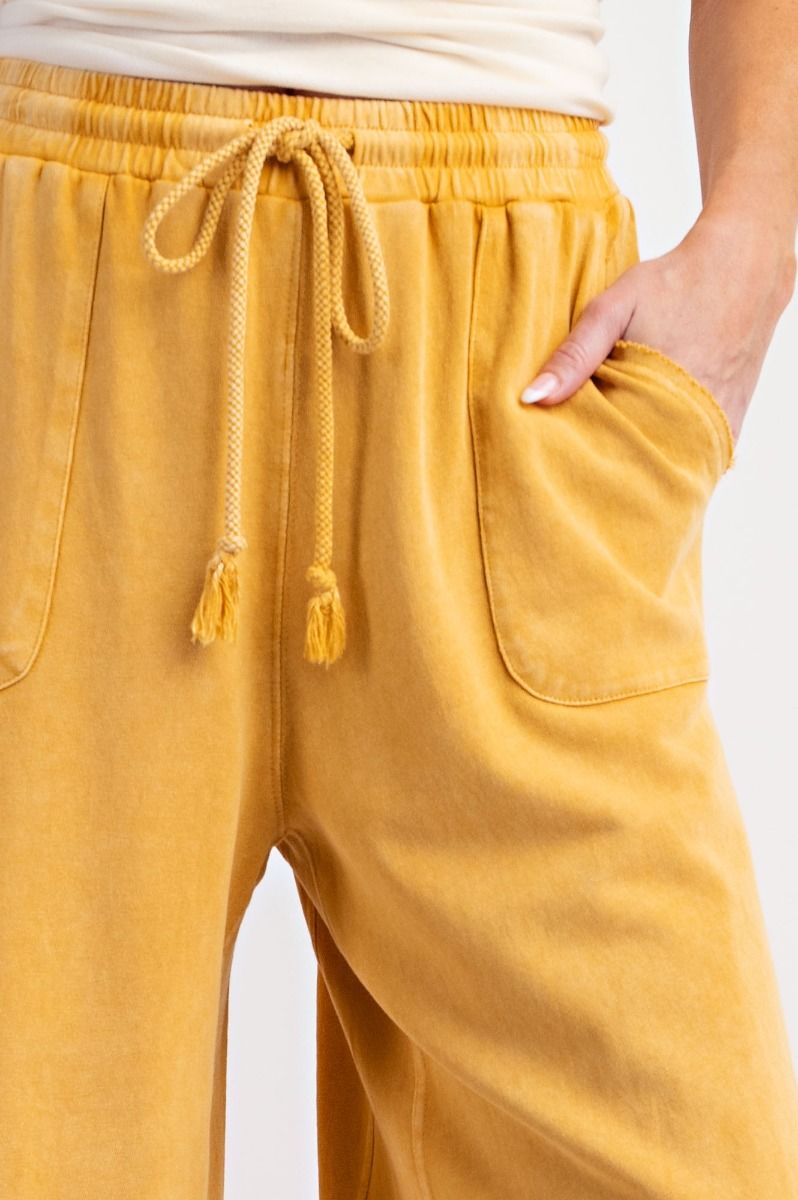 The Darcy Pant - Mustard