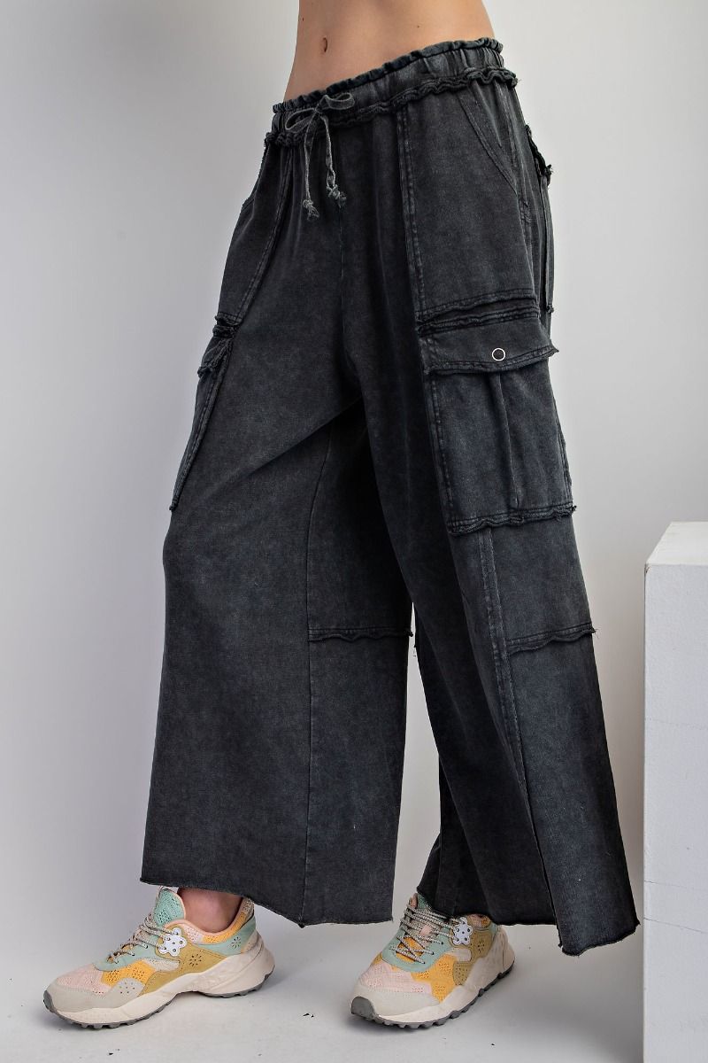 Feeling Good Cargo Pant - Black