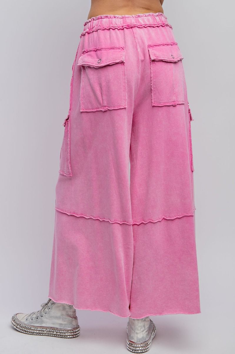 Feeling Good Cargo Pant - Pink