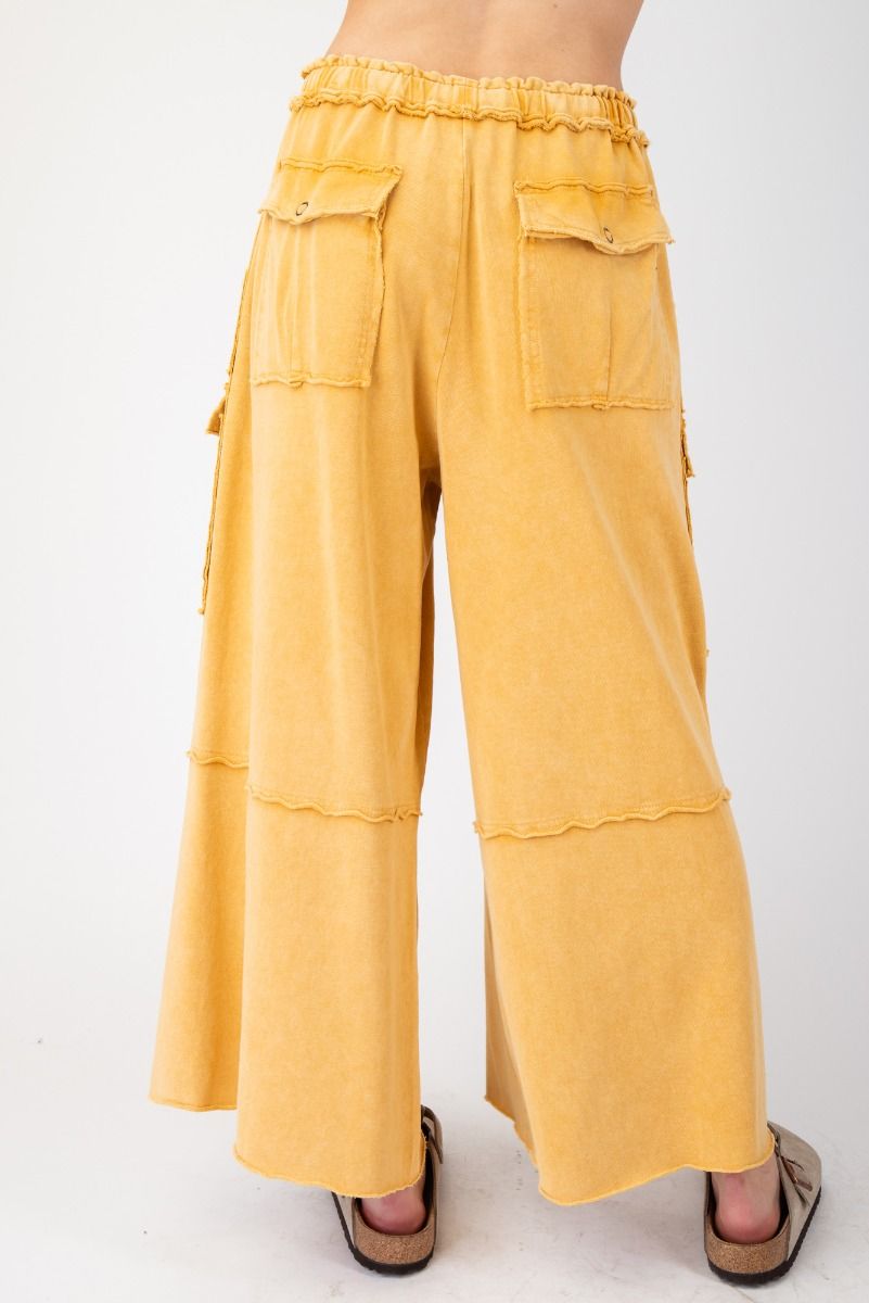 Feeling Good Cargo Pant - Camel