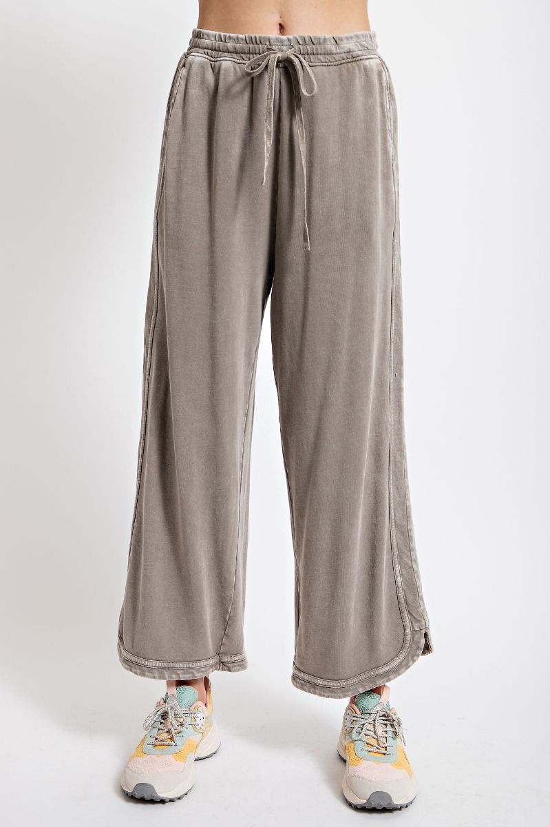 【SOMEWHERE BUTTER】Essential knit pants Essential Knit Seamed Pants
