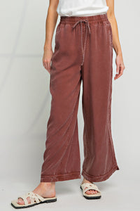 Mineral Washed Soft Twill Pant