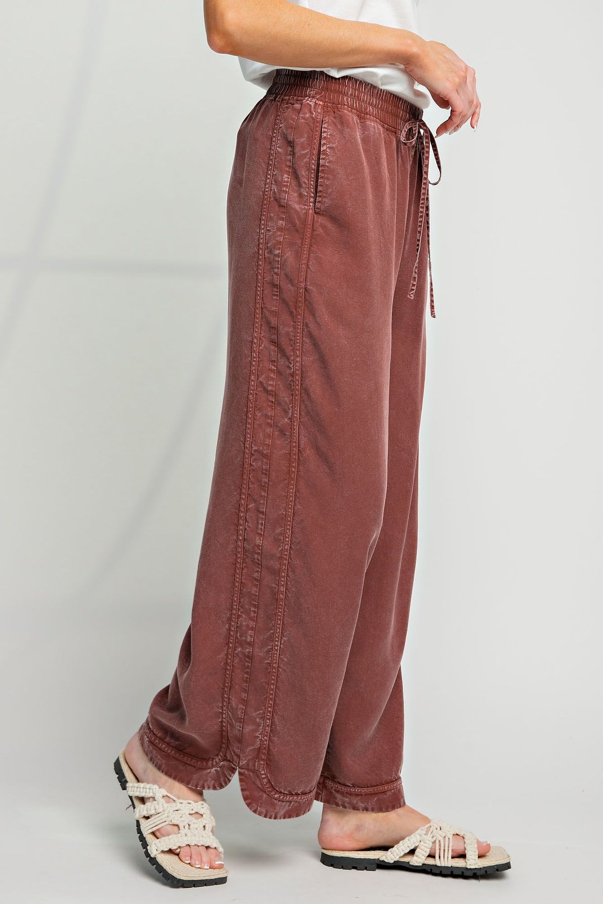 Mineral Washed Soft Twill Pant