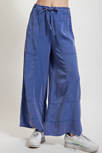 Washed Wide Leg Pant - Plus