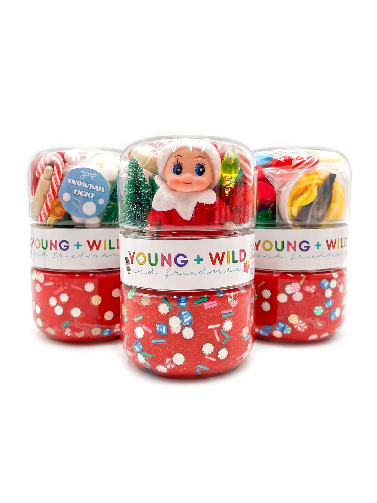 Grab & Go Dough Jar - Elf