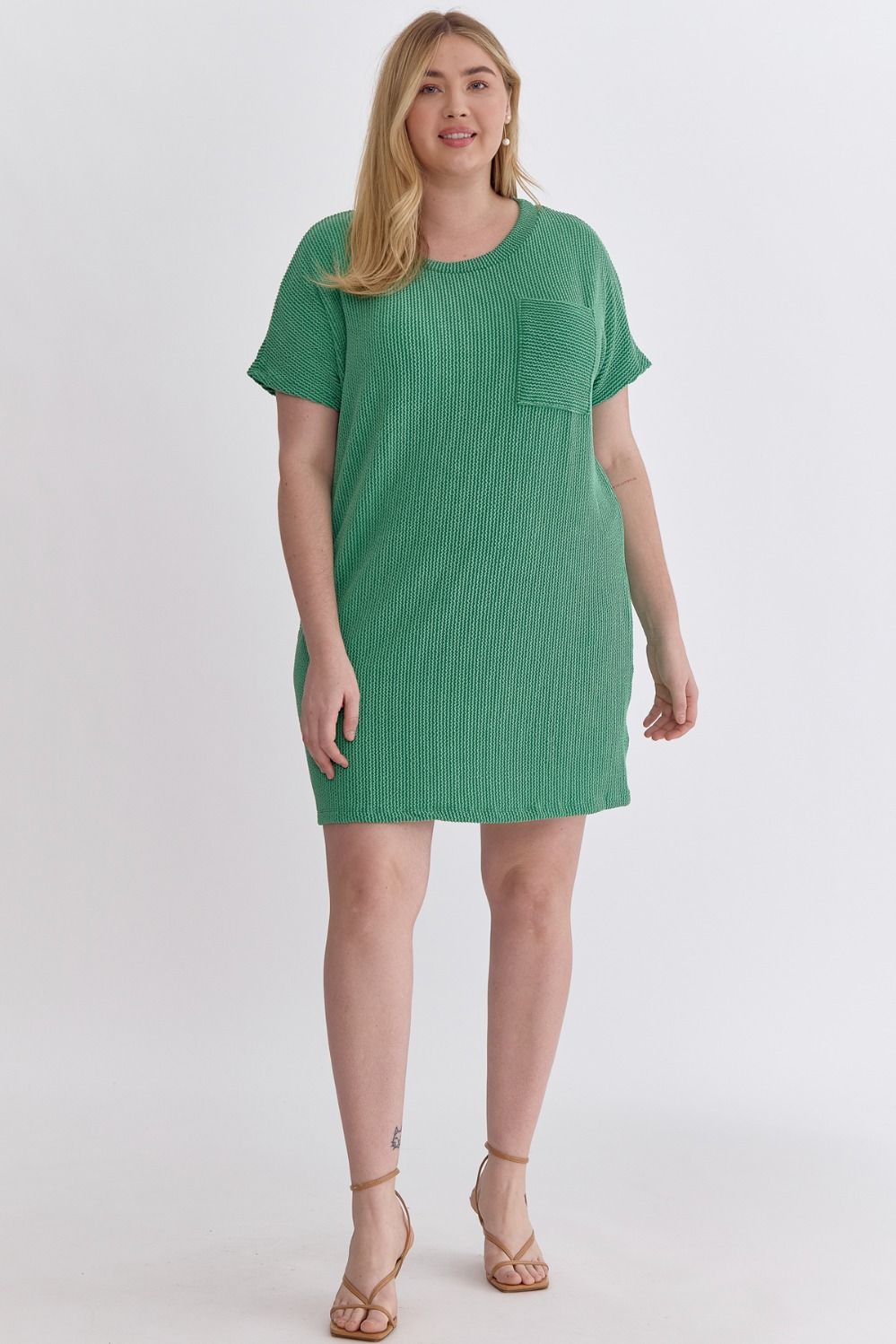 The Cody Dress Plus - Kelly Green