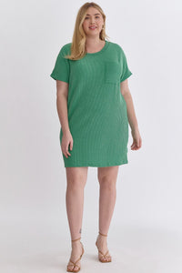 The Cody Dress Plus - Kelly Green