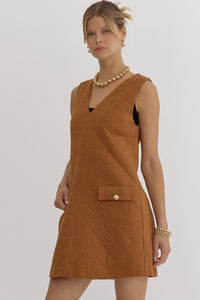 The Margo Dress - Camel