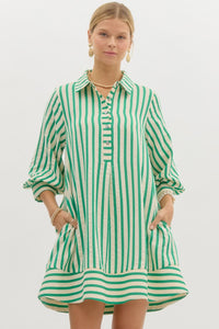 The Chapman Dress - Green