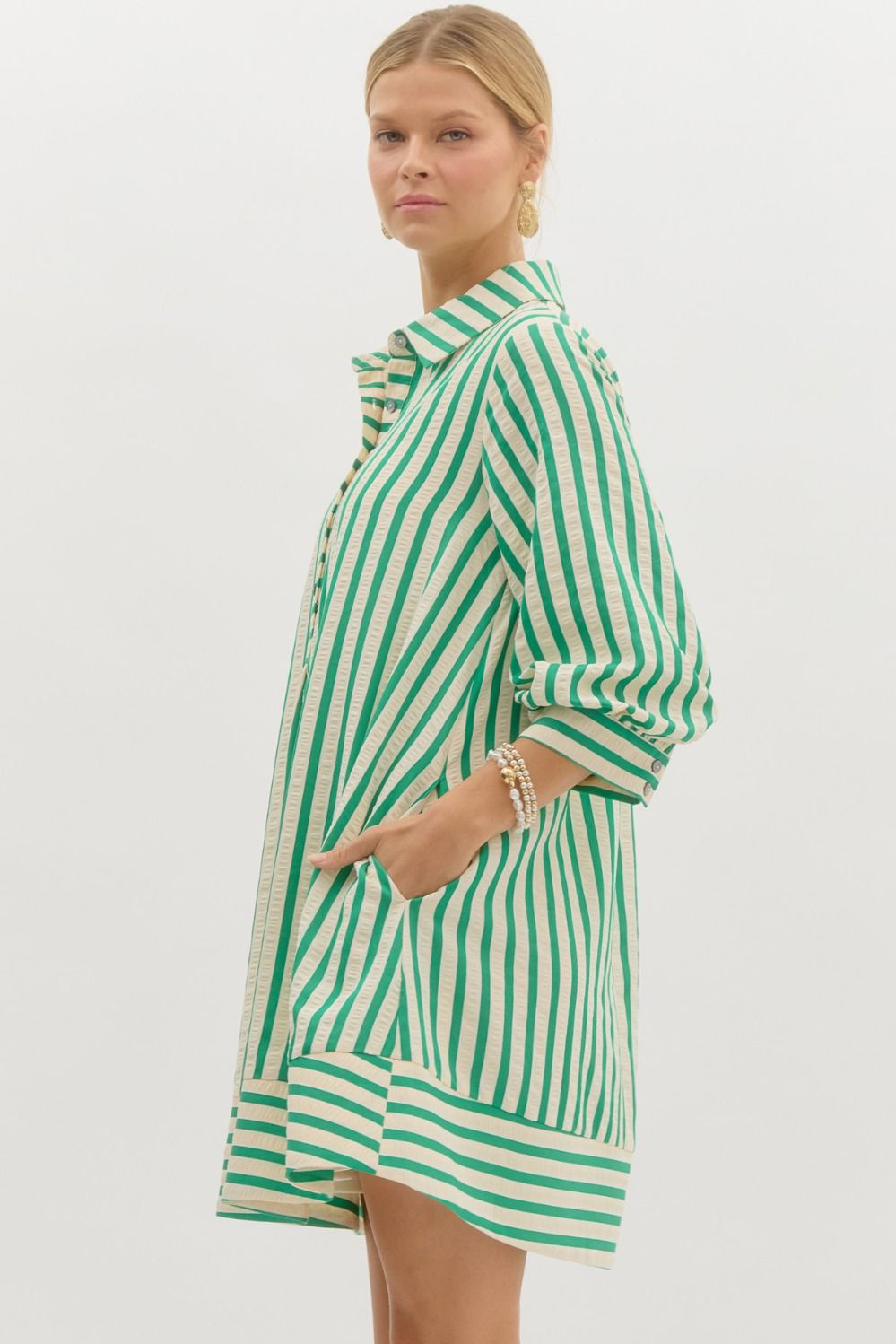 The Chapman Dress - Green