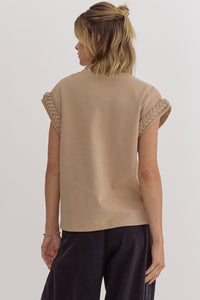 The Cordova Top - Taupe