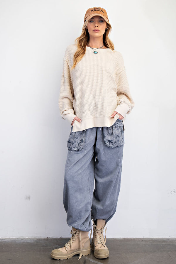The Carter Top - Oatmeal