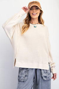The Carter Top - Oatmeal