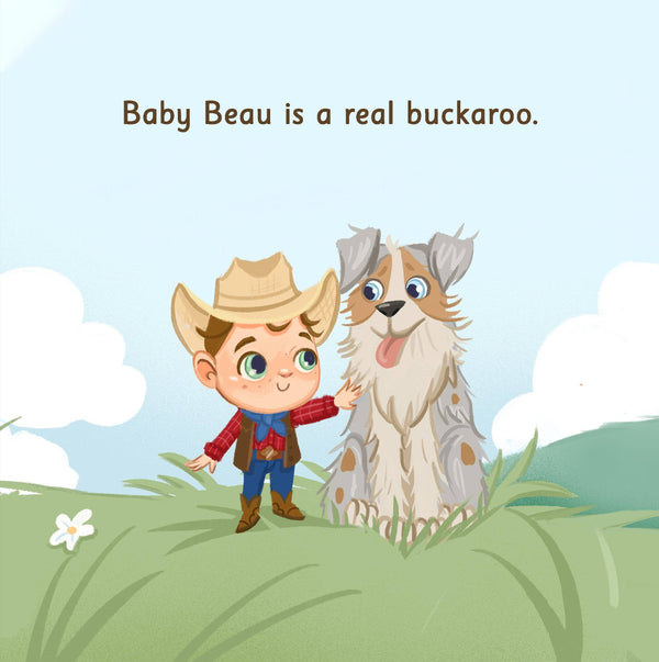 Hardcover: Buckaroo Beau Lives on a Ranch