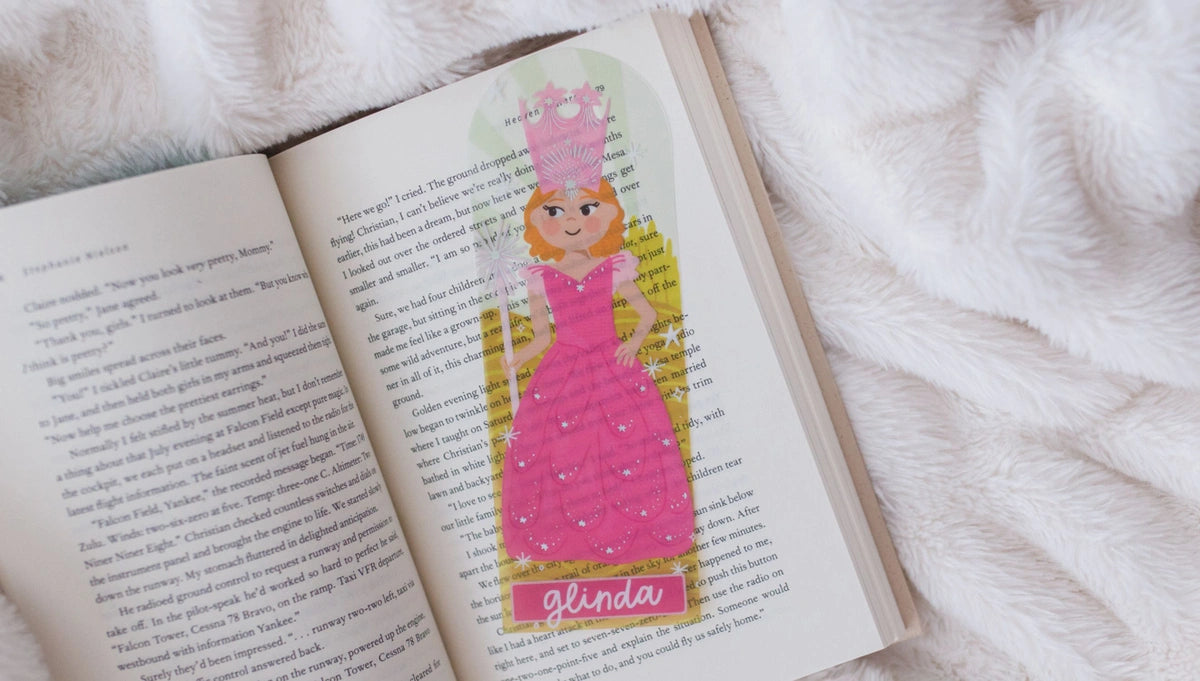 Glinda Wizard of Oz Transparent Bookmark