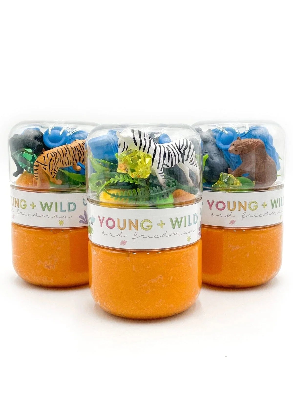 Zoo Grab & Go Dough Jar