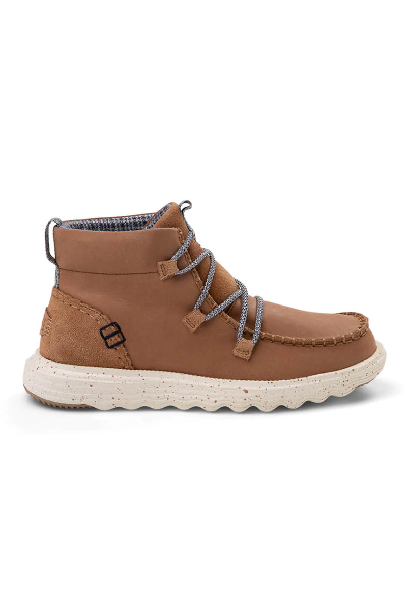 Hey Dude Reyes Bootie Leather - Tabacco Brown