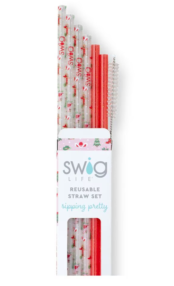 Swig Life™ Holiday Reusable Straw Set