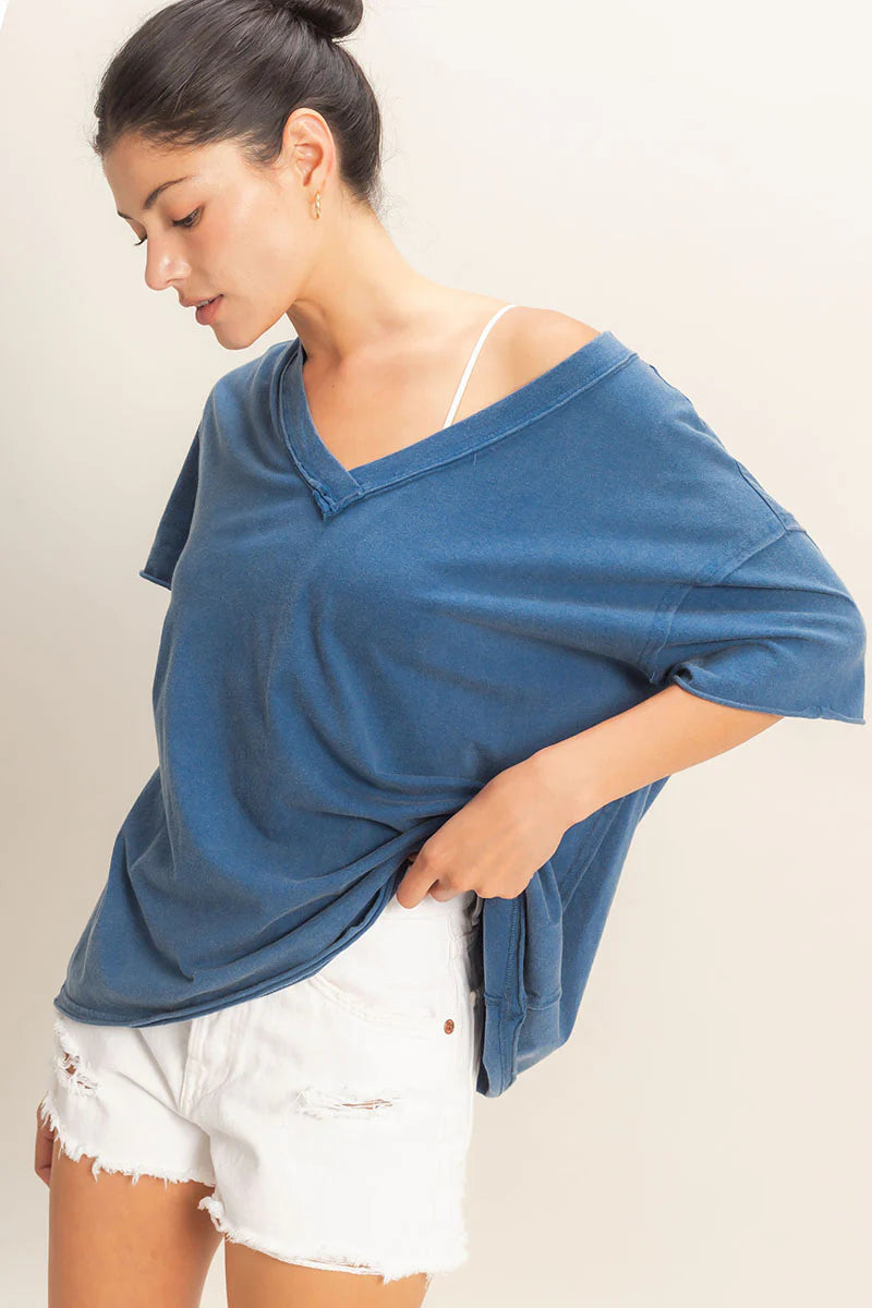 Washed Oversized Tee