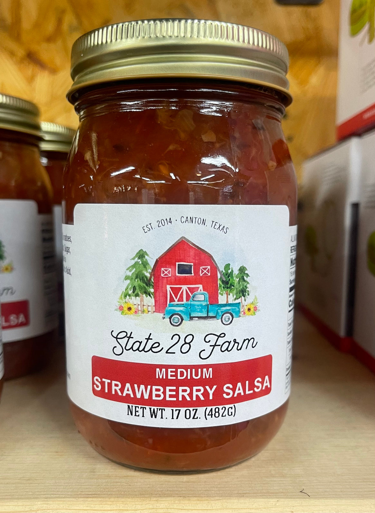 State 28 Farm - Medium Strawberry Salsa