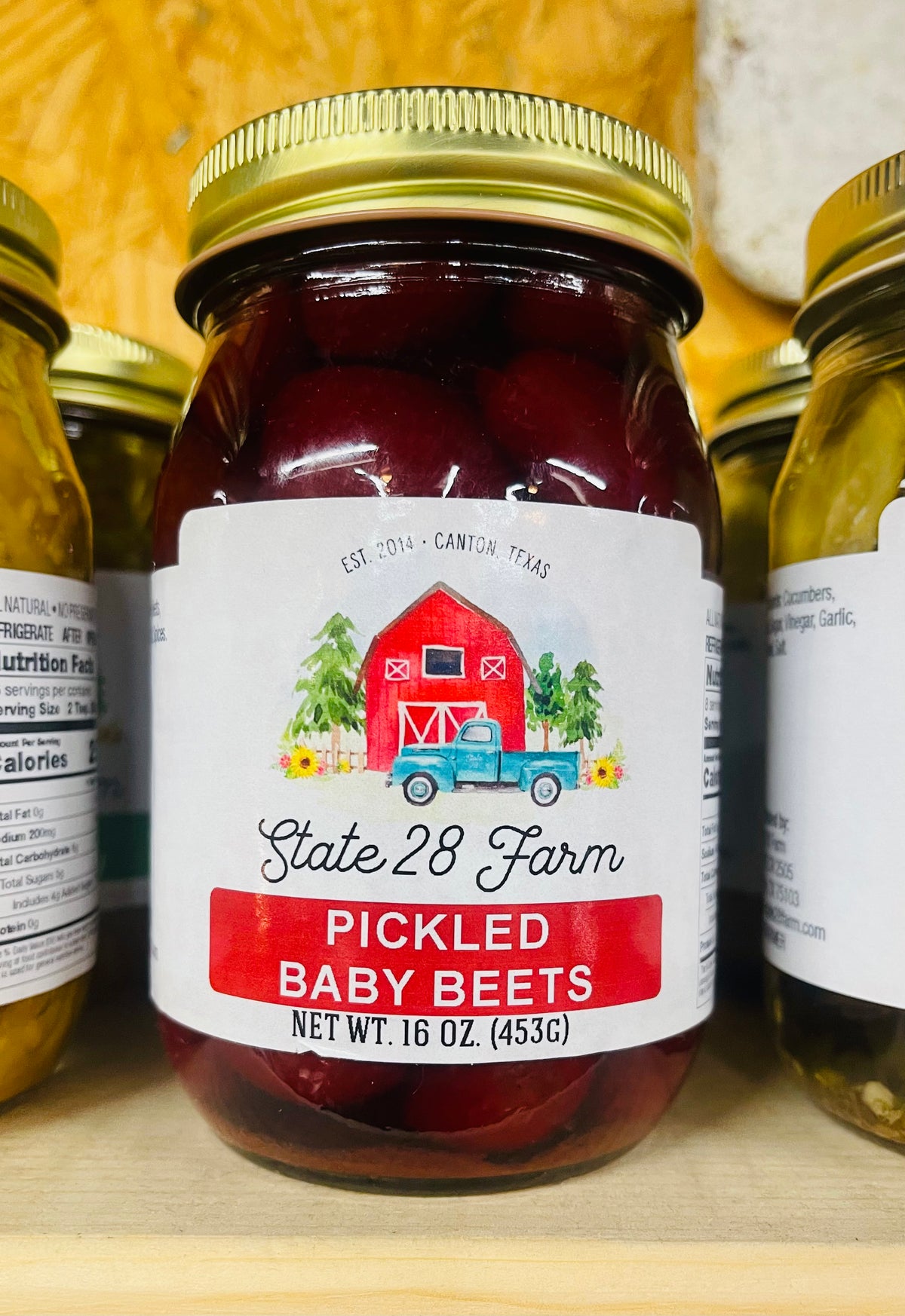 State 28 Farm - Pickled Baby Beets 16oz.