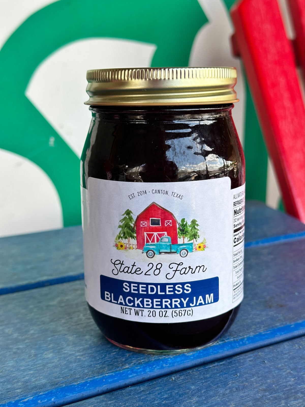 State 28 Farm - Seedless Blackberry Jam