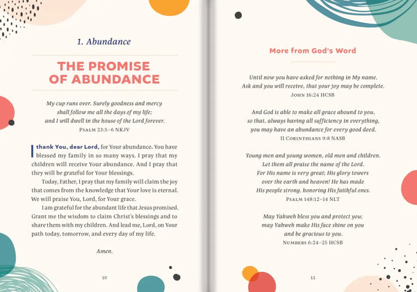 60 Promises to Pray Over Your Children - Hardcover Book